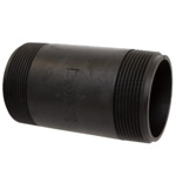 ABS Nipples 3" - MIPT x MIPT - 3" x 4" - Fittings N' Valves