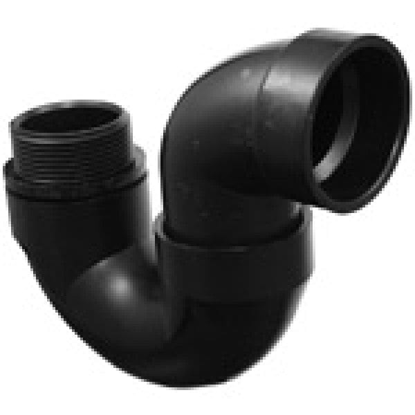 ABS P-Trap - Hub x SJ - 1-1/2" - Fittings N' Valves