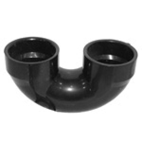 ABS Return Bend - Hub x Hub - 4" - Fittings N' Valves