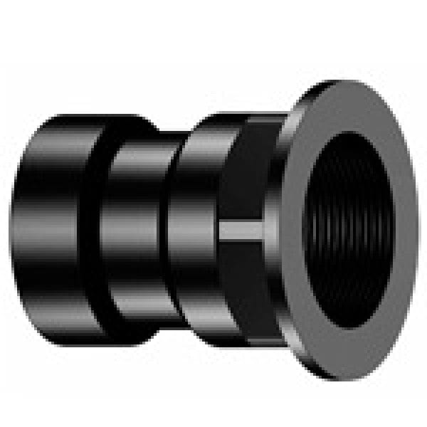 ABS Tray Plug Adapter - Hub x NPSM Thread - 1-1/2" - Fittings N' Valves