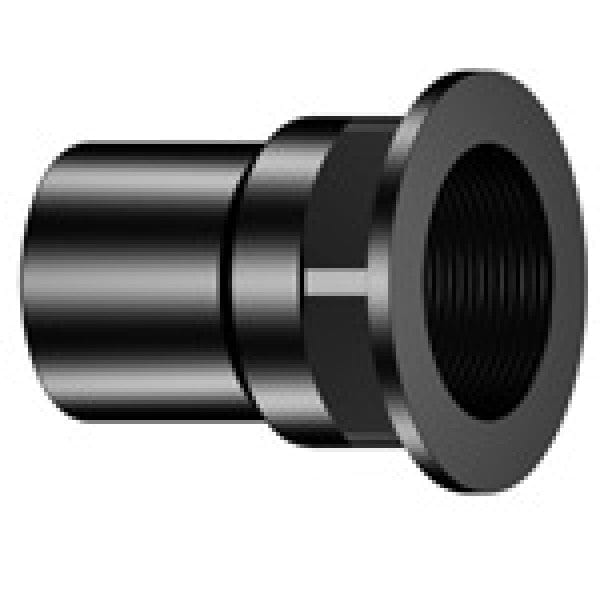 ABS Tray Plug Adapter - Spigot x NPSM Thread - 1-1/2" - Fittings N' Valves