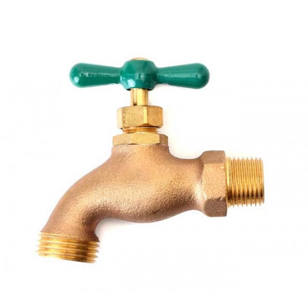 Brass Bibcock MPT - 3/4" - Fittings N' Valves