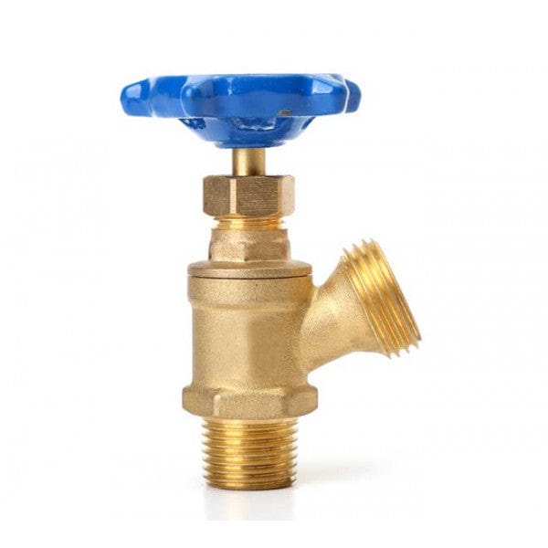 Brass Boiler Drain Valve FPT x MPT - 1/2" - Fittings N' Valves