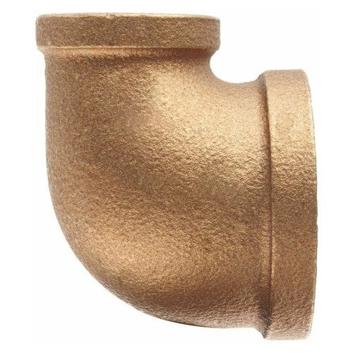 1-1/4" 90° Brass Elbow (Lead Free)