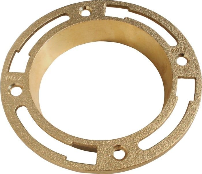 Prier Cast Brass Closet Flange, #4