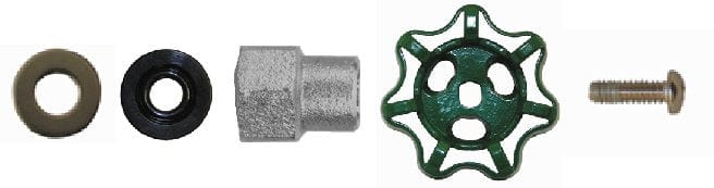 Prier Part-Conversion Kit, Loose Key to Handle for C-534 Commercial Hydrants