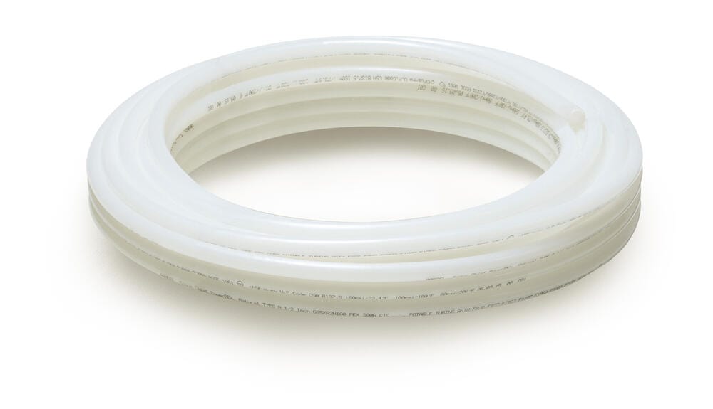 PEX 1/2" X 25' Clear PEX-A Tubing (25 Feet) - Fittings N' Valves