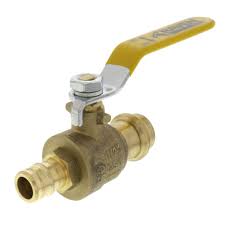 1/2" Expansion F1960 PEX x Copper Press Ball Valve