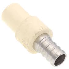 1/2" PEX F1807 X CPVC Spigot  Lead Free Stainless Steel