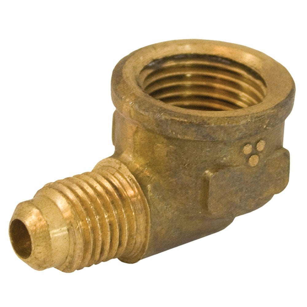 1/2-inch x 1/2-inch 90-degree Brass Flare x Female Elbow
