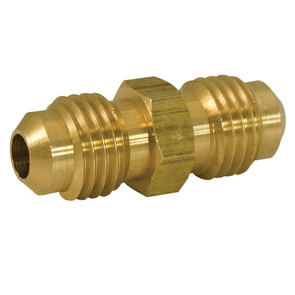 Jones Stephens 7/8-inch Brass Flare Union - Fittings N' Valves