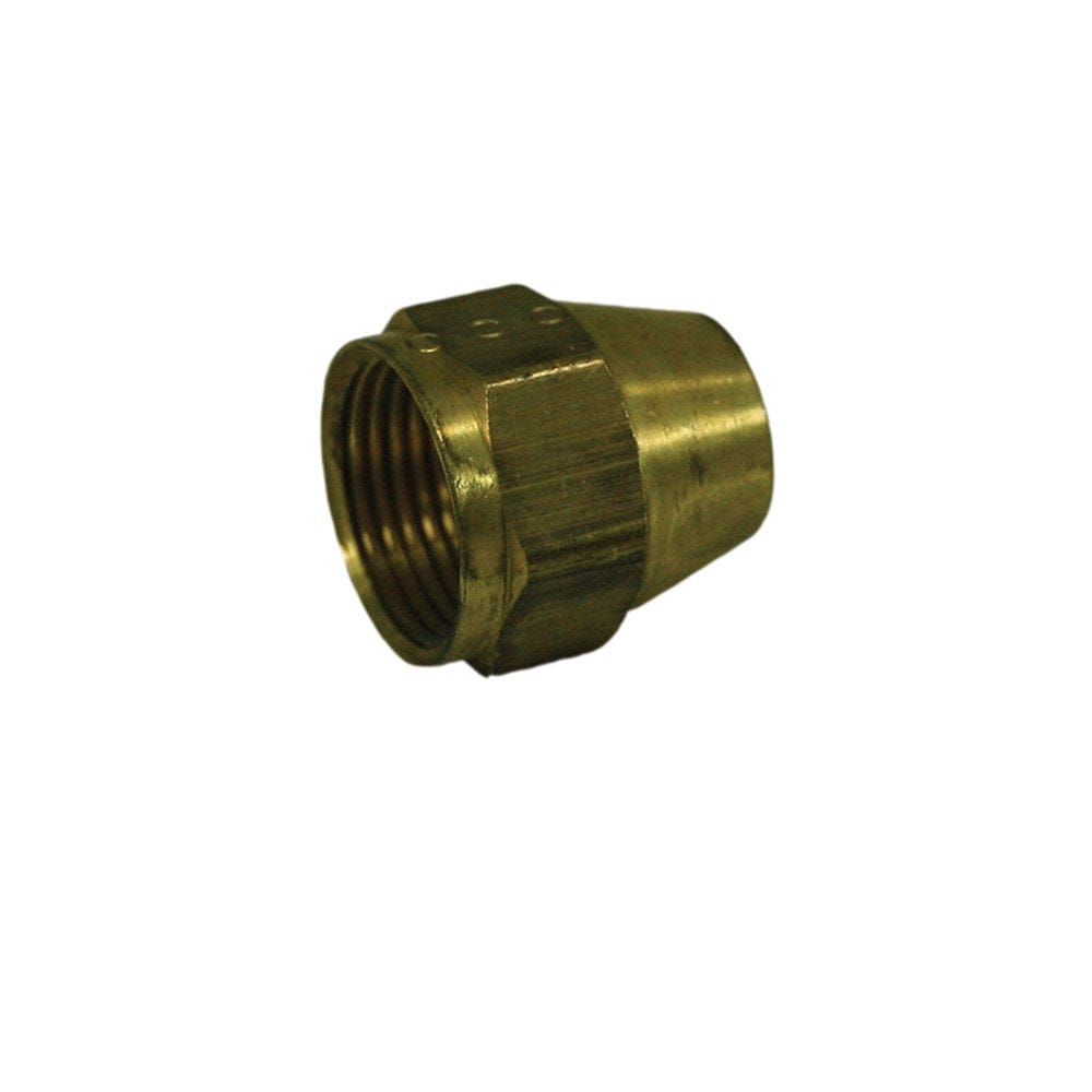 Jones Stephens 3/8-inch x 1/4-inch Flare Nut for Space Heater - Fittings N' Valves