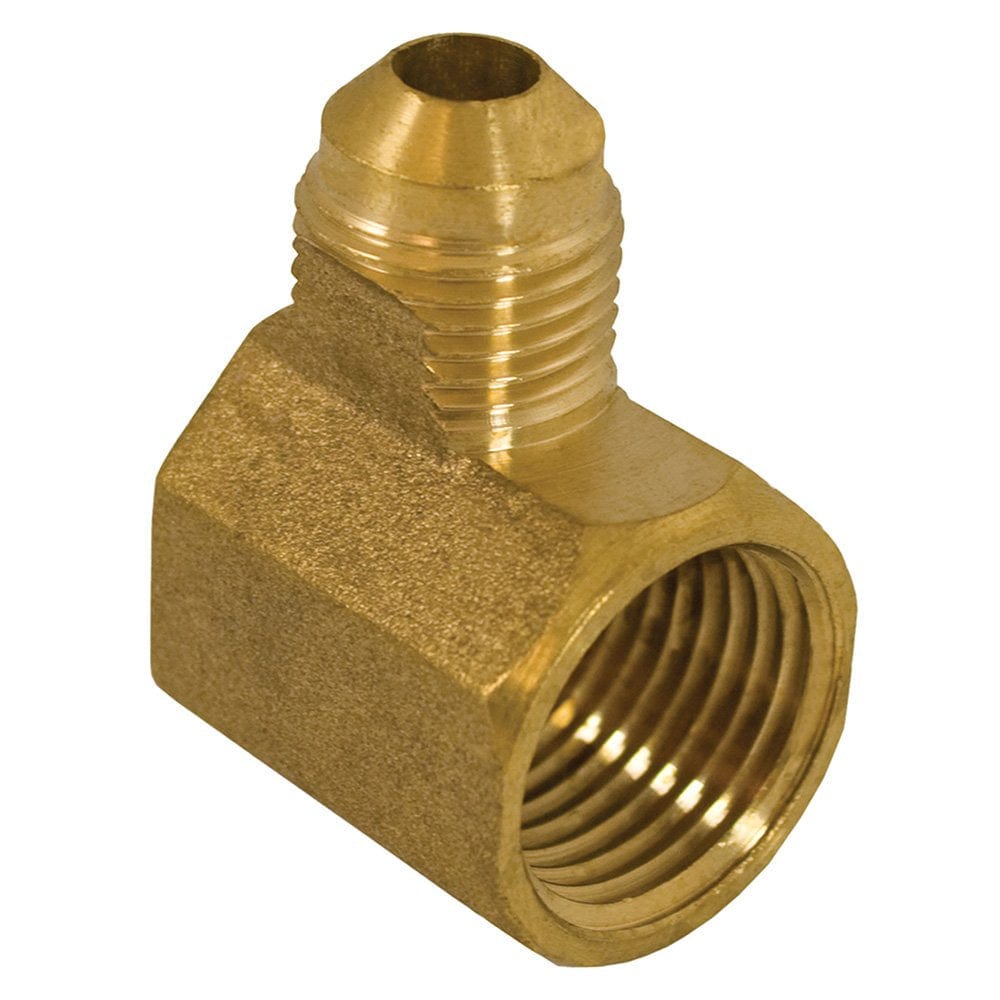 3/8-inch x 1/2-inch Flare 90-degree Female Elbow for Space Heater