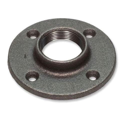 1/2" Black Iron Floor Flange