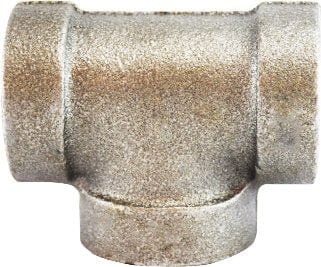 3/4" Galvanized Extra Heavy Steel Tee - Fittings N' Valves