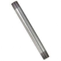 1" x 36" Galvanized Steel Nipple - Fittings N' Valves