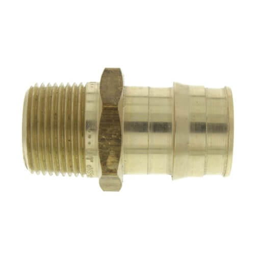 1" ProPEX x 1" NPT Male Adapter (Lead Free Brass) - Fittings N' Valves