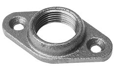 3/4" Black Malleable Iron Waste Nuts