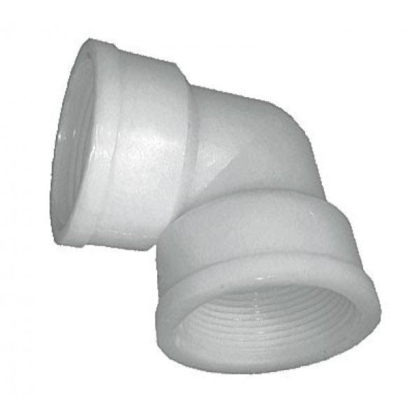 Nylon 90-Degree Elbow - FPT x FPT - 2" - Fittings N' Valves
