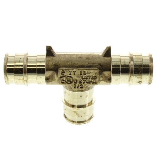 1/2" Expansion PEX Tee - Lead Free Brass