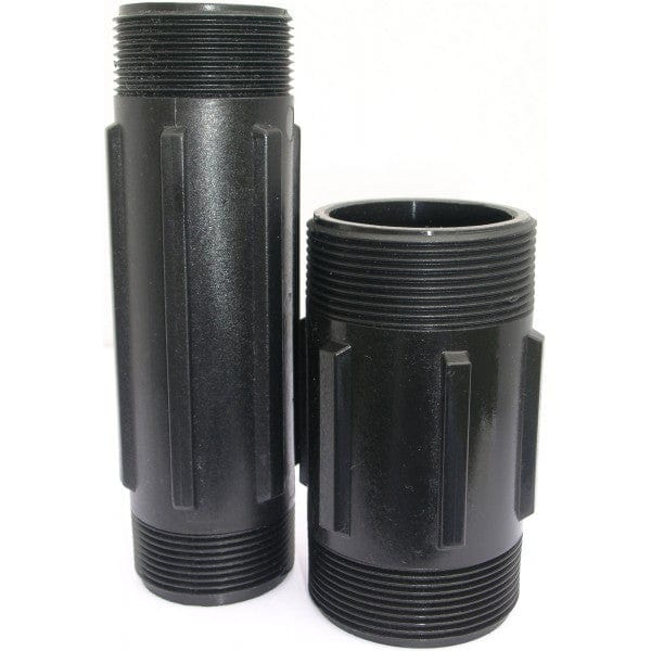 Long Poly Nipple - MPT x MPT - 3" x 4" - Fittings N' Valves