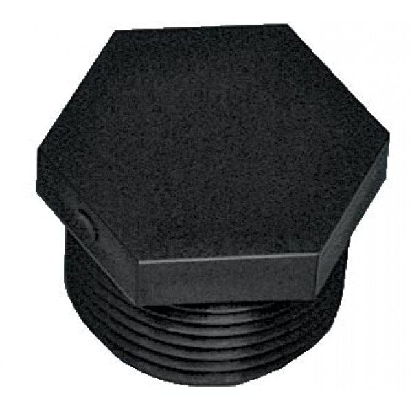 Poly Plug - MPT - 1/8" (100/Cs) - Fittings N' Valves