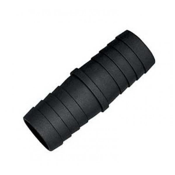 Poly Straight Hose Coupler - Barb x Barb - 1/2" x 5/8" (100/Cs) - Fittings N' Valves