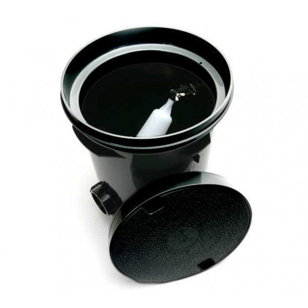 Pour-A-Lid Automatic Water Level System - Black (8/Cs) - Fittings N' Valves