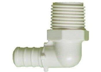 1/2" PolyAlloy PEX x 1/2" MPT Swivel Elbow
