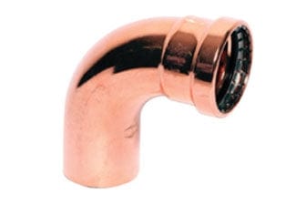 Press Copper Elbow 90°, P x FTG, 3'' x 3''
