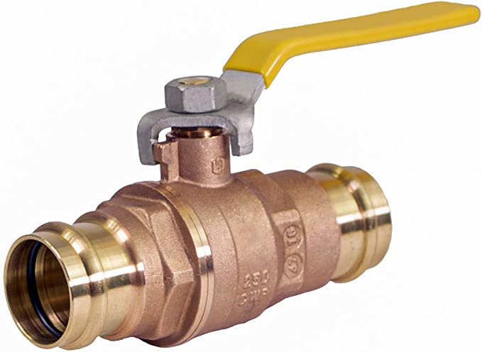 1/2" Full Port Press Ball Valve - Fittings N' Valves