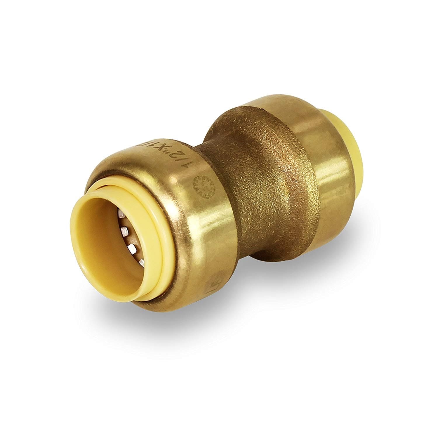 3/4" x 1/2" Push Coupling - Push-Fit (Lead-Free) - Fittings N' Valves