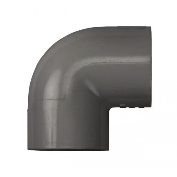 PVC 90 Degree Schedule 80 Fitting - Socket x Socket - 1-1/2Inch (84/Cs) - Fittings N' Valves