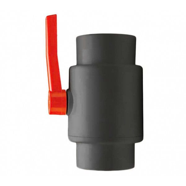 PVC Compact Ball Valve - Gray - Socket x Socket - 6" (1/Cs) - Fittings N' Valves