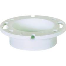 4" x 3" PVC DWV Closet Flange Ring SPG