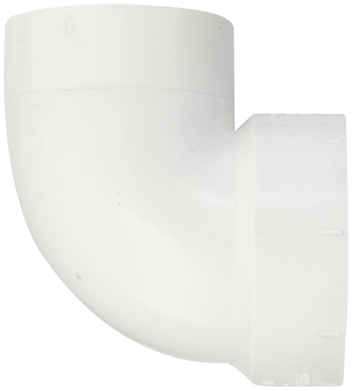 4" PVC DWV Vent Elbow SPG x H