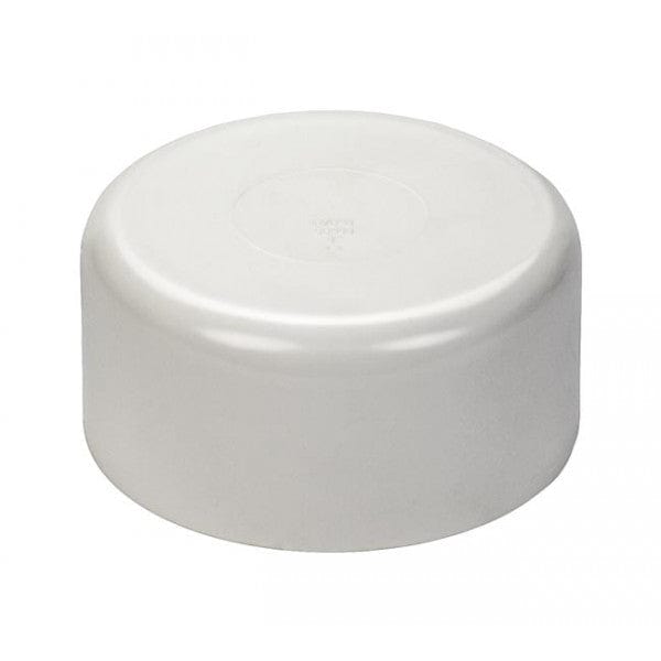 PVC End Cap - Schedule 40 - White - Socket - 4" (30/Cs) - Fittings N' Valves