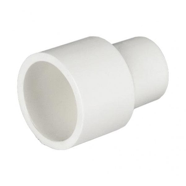 PVC Reducer Coupling - Schedule 40 - White - Socket x Socket - 1" to 1/2" (300/Cs) - Fittings N' Valves