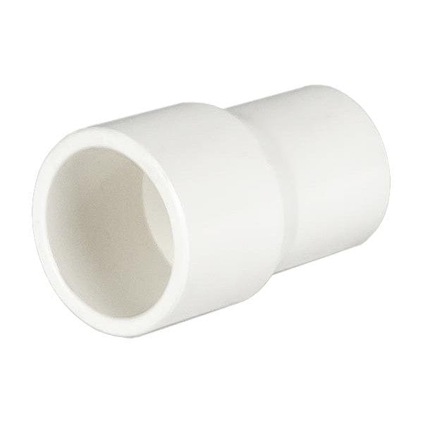 PVC Reducer Coupling - Schedule 40 - White - Socket x Socket - 1" to 3/4" (140/Cs) - Fittings N' Valves