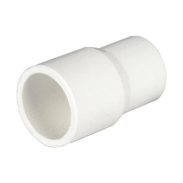 PVC Reducer Coupling - Schedule 40 - White - Socket x Socket - 3/4" to 1/2" (260/Cs) - Fittings N' Valves