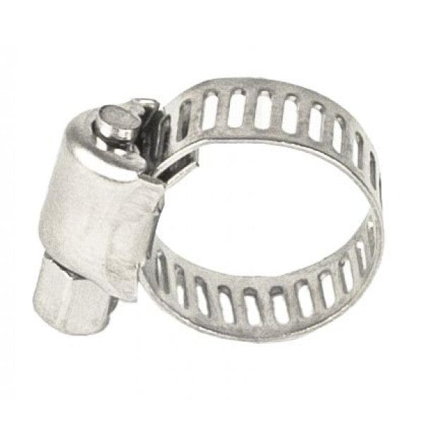 Stainless Steel Hose Clamp - 8mm - 3/4" (50/Cs) - Fittings N' Valves