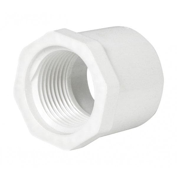 PVC Reducer Bushing Schedule 40 - Spigot x Thread - 3" x 2-1/2" (10/Cs) - Fittings N' Valves