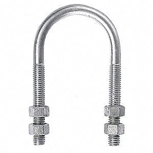 1/2" Galvanized U-Bolt With Hex Nut