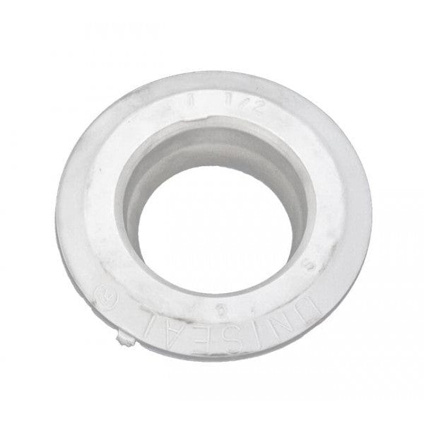 Uniseal Pipe-to-Tank Fitting - White - 1-1/2"