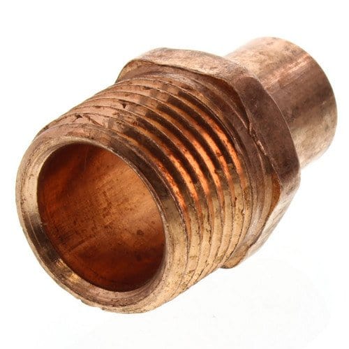 1/4" x 3/8" Copper x Male Adapter